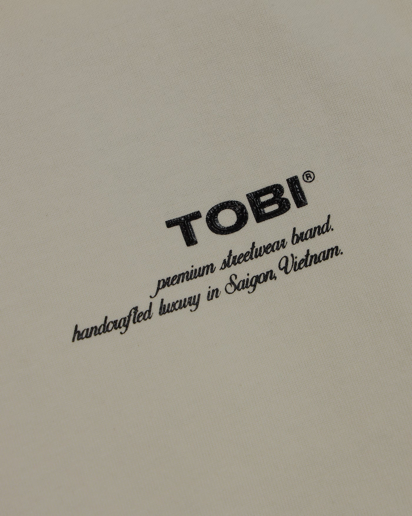 TOBI 280gsm Regular 2.0 Boxy T-shirt - Cream