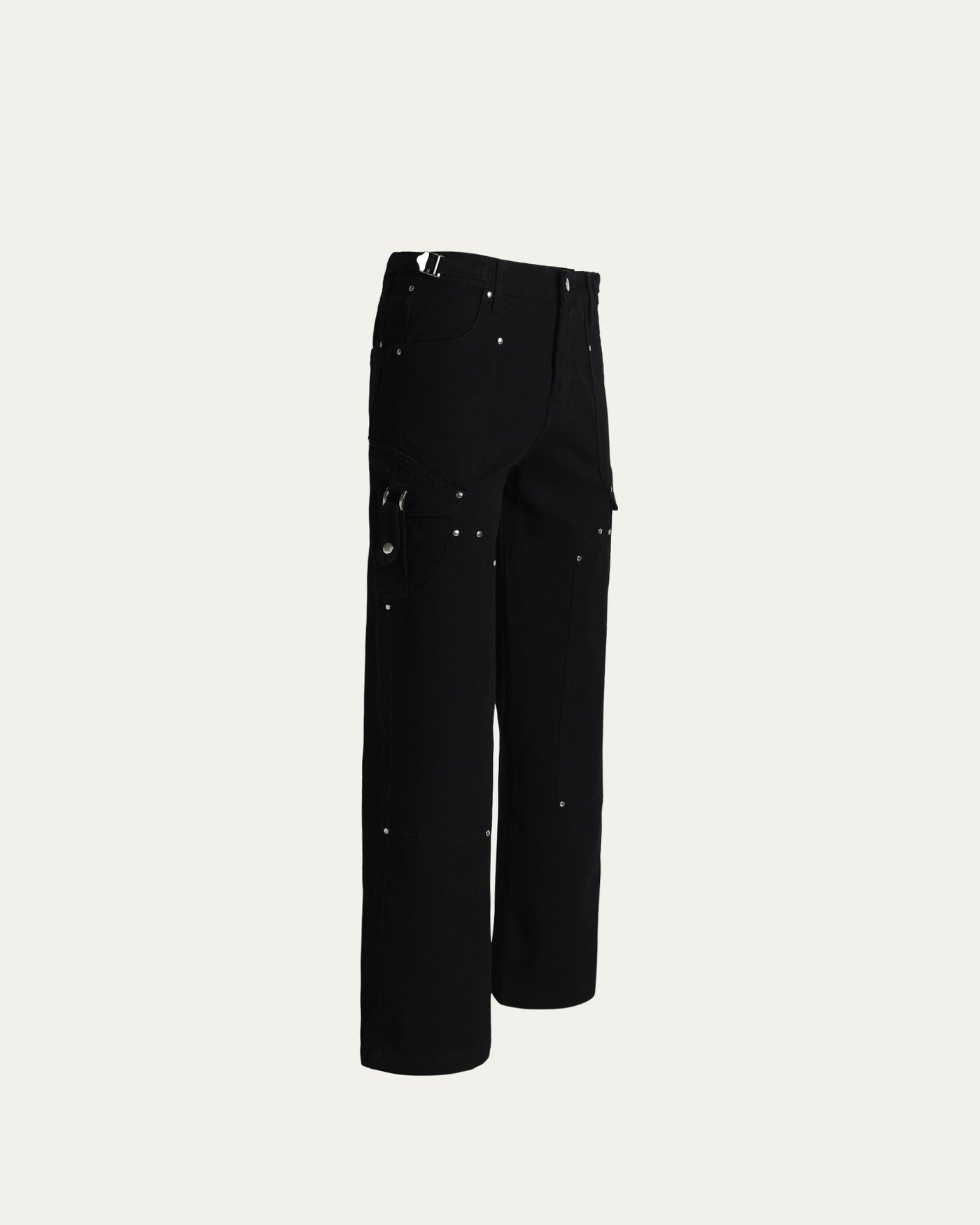 Double Knee Jeans SS23 - Black - TOBI