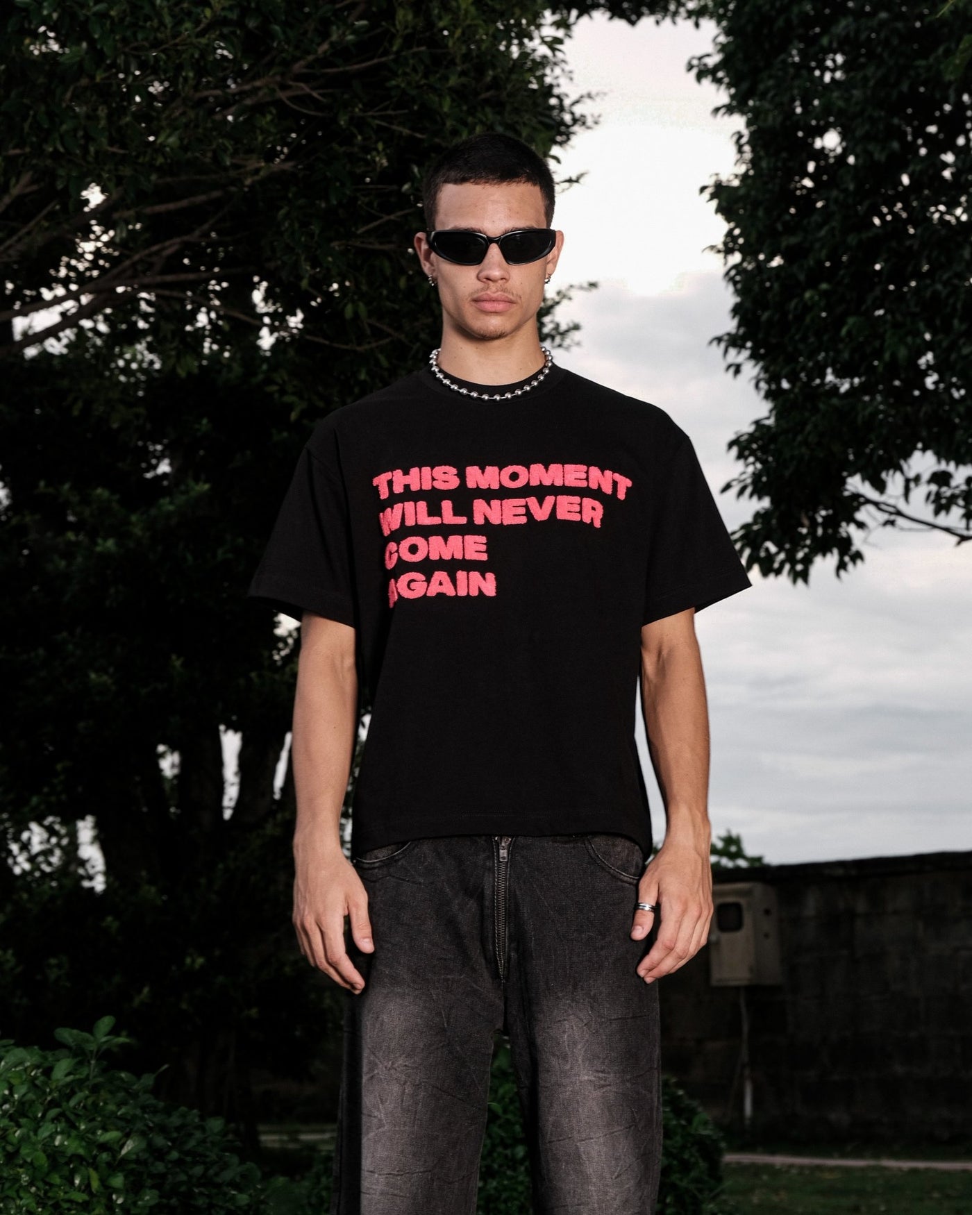 Never Come Again T-shirt - Pink - TOBI