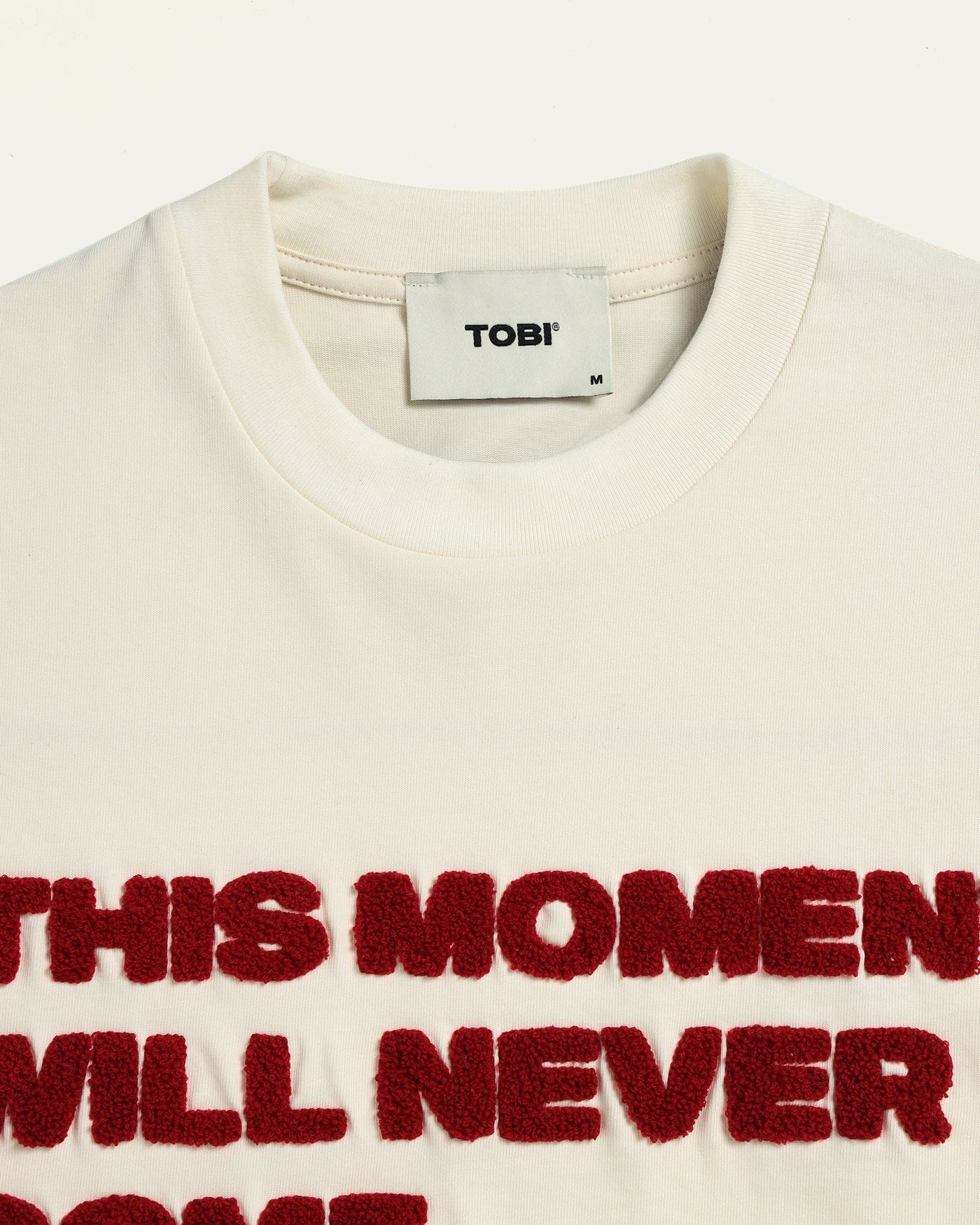 Never Come Again T-shirt - Red - TOBI