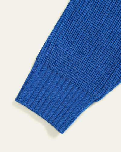 TOBI® Heavy Rib Knit Cardigan - Royal Blue - TOBI