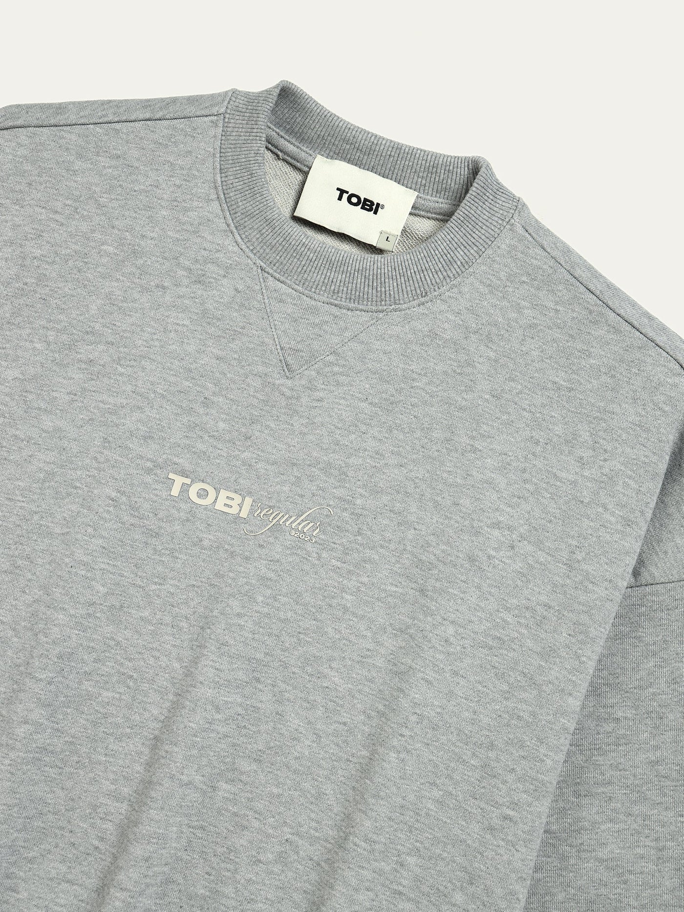TOBI Regular Sweater - Grey - TOBI