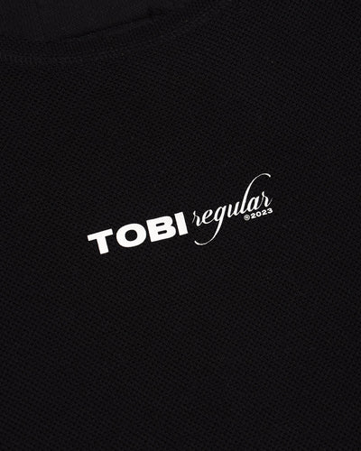 TOBI® Waffle Longsleeve - Black - TOBI